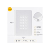Yanmaz Silikon Delikli Kaymaz Seperatör Pedi 18.5x10.5 Cm 300 Derece Isıya Dayanıklı Çok Amaçlı Mat Yanmaz Silikon Delikli Kaymaz Seperatör Pedi 18.5x10.5 Cm 300 Derece Isıya Dayanıklı Çok Amaçlı Mat