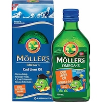 Möllers Omega 3 Tutti-frutti Aromalı Balık Yağı 150 Ml Möllers Omega 3 Tutti-frutti Aromalı Balık Yağı 150 Ml