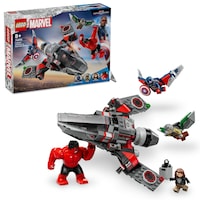LEGO® Marvel Kaptan Amerika ile Red Hulk Savaşı 76292 - 7 Yaş ve Üzeri Süper Kahraman Jeti İçeren Yaratıcı Oyuncak Yapım Seti (223 Parça) LEGO® Marvel Kaptan Amerika ile Red Hulk Savaşı 76292 - 7 Yaş ve Üzeri Süper Kahraman Jeti İçeren Yaratıcı Oyuncak Yapım Seti (223 Parça)
