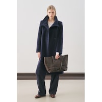 Manuka Premıum Kaşe Trench Tasarımlı Kaban Lacivert Aw25kbn00014-64 Lacivert Manuka Premıum Kaşe Trench Tasarımlı Kaban Lacivert Aw25kbn00014-64 Lacivert