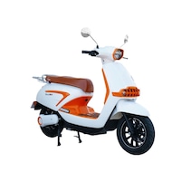 Motolux Latte 6 Akülü Elektrikli Motosiklet Beyaz Motolux Latte 6 Akülü Elektrikli Motosiklet Beyaz