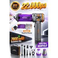 Auhma Ahv-24 Lımıted Edıtıon 22.000pa Brushless Kablosuz Araç İçi Basınçlı Üfleme & Çekme Süpürgesi Gri Auhma Ahv-24 Lımıted Edıtıon 22.000pa Brushless Kablosuz Araç İçi Basınçlı Üfleme & Çekme Süpürgesi Gri