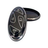 Hyundai Tucson Iqoniq Kona Elantra Uyumlu Kumanda Anahtar Kılıfı 5 Tuşlu Siyah Gümüş Hyundai Tucson Iqoniq Kona Elantra Uyumlu Kumanda Anahtar Kılıfı 5 Tuşlu Siyah Gümüş