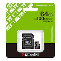 Kingston 64 Gb Microsd Hafıza Kartı 100 Mb/s Class 10 V10 A1 Kingston 64 Gb Microsd Hafıza Kartı 100 Mb/s Class 10 V10 A1