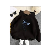 Herkesemoda Yusufcuk Baskı Detaylı İçi Polarlı Kapüşonlu Sweatshirt Siyah Herkesemoda Yusufcuk Baskı Detaylı İçi Polarlı Kapüşonlu Sweatshirt Siyah