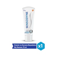 Sensodyne Whitening Onarım ve Koruma Diş Macunu 75 ML Sensodyne Whitening Onarım ve Koruma Diş Macunu 75 ML