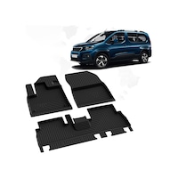 Nova Krom Peugeot Rifter 4d Havuzlu Paspas 2019 Üzeri A+kalite Nova Krom Peugeot Rifter 4d Havuzlu Paspas 2019 Üzeri A+kalite