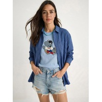 Shade Kadın Teddy Nakışlı İşlemeli Bisiklet Yaka Basic T-shirt 7533 60283952 - Bebe Mavisi Shade Kadın Teddy Nakışlı İşlemeli Bisiklet Yaka Basic T-shirt 7533 60283952 - Bebe Mavisi