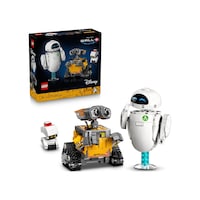 LEGO® ǀ Disney ve Pixar WALL-E ve EVE 43279 - Yetişkinler için Animasyon Film Temalı Koleksiyonluk Model Yapım Seti (811 Parça)