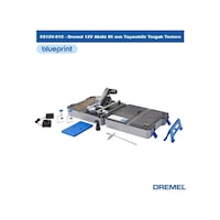 Dremel Cs12v-s1c 12v Akülü 85 Mm Taşınabilir Tezgah Tipi Testere Kesme İstasyonu Seti