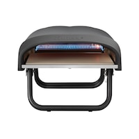 Paco Gazlı Pizza Fırını 4 Kw Siyah Paco Gazlı Pizza Fırını 4 Kw Siyah