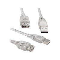 S-link Usb 2.0 Şeffaf 10 Metre Usb Uzatma Kablosu S-link Usb 2.0 Şeffaf 10 Metre Usb Uzatma Kablosu