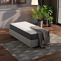Mobpazar Full Ortopedik Mono Yatak, Tek Kişilik Yatak, Çift Taraflı Kullanım 90X190X21 cm