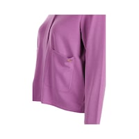U.s. Polo Assn. Minimalist Crop Sweatshirt - Uzun Kol - Günlük Mor U.s. Polo Assn. Minimalist Crop Sweatshirt - Uzun Kol - Günlük Mor
