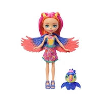 Enchantimals HRX83 Popüler Karakter Bebekler - Trippi Toucan Enchantimals HRX83 Popüler Karakter Bebekler - Trippi Toucan