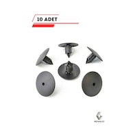 Renault Clio 2,3,4 -megane-kangoo Davlumbaz Klipsi 10 Adet Renault Clio 2,3,4 -megane-kangoo Davlumbaz Klipsi 10 Adet