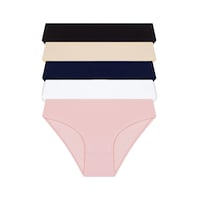 Cottonhill Basic Pamuklu Kadın Bikini Külot 5'li Paket çok Renkli Çok Renkli Cottonhill Basic Pamuklu Kadın Bikini Külot 5'li Paket çok Renkli Çok Renkli