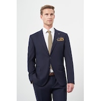İmza Lacivert Mono Yaka 6 Drop Comfort Fit Rahat Kesim Basic Takim Elbise 1001245310 Lacivert İmza Lacivert Mono Yaka 6 Drop Comfort Fit Rahat Kesim Basic Takim Elbise 1001245310 Lacivert