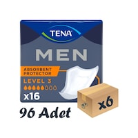 Tena Men Level-3 Erkek 5 Damla Mesane Pedi 6 x 16 Adet