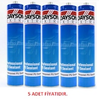 Dayson Extra Beyaz Professıonal Mastik 5 Adet Dayson Extra Beyaz Professıonal Mastik 5 Adet