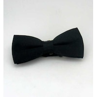 Siyah Çocuk Boy Düz Renk Saten Papyon - Cp-01 Siyah Çocuk Boy Düz Renk Saten Papyon - Cp-01