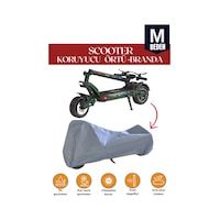 Gri M Beden Elektrikli Scooter Brandası, Koruyucu Örtü- Su Geçirmez Gri Gri M Beden Elektrikli Scooter Brandası, Koruyucu Örtü- Su Geçirmez Gri
