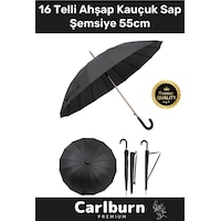 Otomatik Mekanizma Baston Tip Rüzgar Korumalı Fiber 16 Telli Ahşap Kauçuk Sap Şemsiye 55cm Çok Renkli Otomatik Mekanizma Baston Tip Rüzgar Korumalı Fiber 16 Telli Ahşap Kauçuk Sap Şemsiye 55cm Çok Renkli