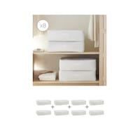 Home Wave 8'li Mega Boy Gri Pötikare Baza Altı Hurç Set 74 X 46 X 22 Cm Gri Home Wave 8'li Mega Boy Gri Pötikare Baza Altı Hurç Set 74 X 46 X 22 Cm Gri