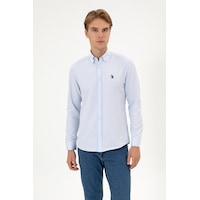 U.s. Polo Assn. Erkek Açık Mavi Gömlek Basic 50316723-vr003 Acık Mavı U.s. Polo Assn. Erkek Açık Mavi Gömlek Basic 50316723-vr003 Acık Mavı