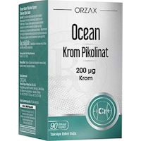 Ocean Krom Pikolinat 200 Mcg 90 Kapsül Ocean Krom Pikolinat 200 Mcg 90 Kapsül