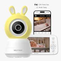 Neutron Ntl-bc-04wbm Bebek Kamerası, Ebeveyn Ekranlı Ve Ninni Özellikli Bebek Kamerası Neutron Ntl-bc-04wbm Bebek Kamerası, Ebeveyn Ekranlı Ve Ninni Özellikli Bebek Kamerası