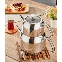 Amboss Cool Paslanmaz Büyük Boy Çelik Çaydanlık - COO-0236 Amboss Cool Paslanmaz Büyük Boy Çelik Çaydanlık - COO-0236
