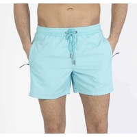 Miami Beach Mint Su İtici Özellikli Erkek Havuz Deniz Şort Mayo Basic Model 001 Miami Beach Mint Su İtici Özellikli Erkek Havuz Deniz Şort Mayo Basic Model 001