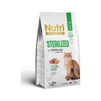 Nutri Feline Adult Sterilised Kısırlaştırılmış Kuzulu Yetişkin Kedi Maması 2 Kg Nutri Feline Adult Sterilised Kısırlaştırılmış Kuzulu Yetişkin Kedi Maması 2 Kg