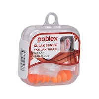 Poblex Kulak Bonesi + Kulak Tıkacı Poblex Kulak Bonesi + Kulak Tıkacı