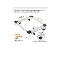 Beyaz Eşya Altlığı Buzdolabı Bulaşık Çamaşır Makinesi Taşıma Metal Çeksür 60 51 1061-cn Beyaz Eşya Altlığı Buzdolabı Bulaşık Çamaşır Makinesi Taşıma Metal Çeksür 60 51 1061-cn