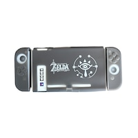 Switch Silikon Kılıf Joy-con Koruyucu Kılıf Zelda Desenli Gri Switch Silikon Kılıf Joy-con Koruyucu Kılıf Zelda Desenli Gri