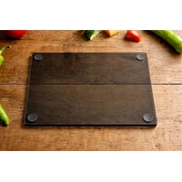 Füme Cam Kesme Tahtası / Sunumluk Temperli Füme Cam Kesme Tablası 20/30 Cm Bellavetro Füme Füme Cam Kesme Tahtası / Sunumluk Temperli Füme Cam Kesme Tablası 20/30 Cm Bellavetro Füme