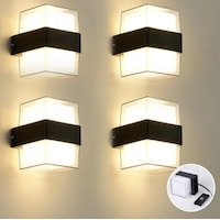 4 Adet Duvar Lambası Led Işık 12w 3200k Gün Işığı Su Geçirmez Gün Işığı 4 Adet Duvar Lambası Led Işık 12w 3200k Gün Işığı Su Geçirmez Gün Işığı