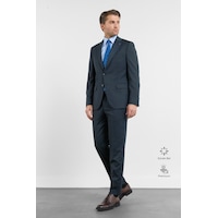 İmza Lacivert Mono Yaka Esnek Bel 6 Drop Comfort Fit Tam Astar Esnek Takım Elbise 1001260152 Koyu Lacivert İmza Lacivert Mono Yaka Esnek Bel 6 Drop Comfort Fit Tam Astar Esnek Takım Elbise 1001260152 Koyu Lacivert