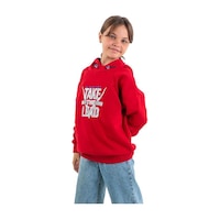 Slazenger Do Çocuk Sweatshirt St22wc031-600 Kırmızı-kırmızı Slazenger Do Çocuk Sweatshirt St22wc031-600 Kırmızı-kırmızı
