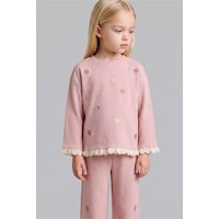 Defacto Regular Fıt Bisiklet Yaka Çiçekli Sweatshirt Kız Bebek I5287a526wnbr138 Bordo-br138 Defacto Regular Fıt Bisiklet Yaka Çiçekli Sweatshirt Kız Bebek I5287a526wnbr138 Bordo-br138