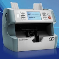 Giesecke+devrient Pronote 330 Tek Katlı, Çift Cıslı Banknot Sayma Makinesi 22 Ülke Parası, Alman Malı