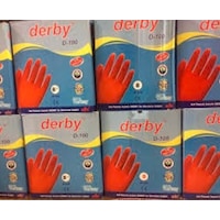Derby Lateks Bulaşık Eldiveni No: 8 30 Çift Derby Lateks Bulaşık Eldiveni No: 8 30 Çift