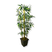 Cihan Çiçekçilik Yapay Bambu Ağaç 110 Cm 5 Bambulu Siyah Saksı Beyaz- Yeşil Cihan Çiçekçilik Yapay Bambu Ağaç 110 Cm 5 Bambulu Siyah Saksı Beyaz- Yeşil