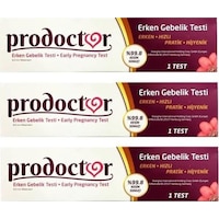 Prodoctor Erken Gebelik Testi 3 Adet Prodoctor Erken Gebelik Testi 3 Adet
