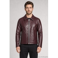 Freemen Erkek Fermuarlı Regular Fit İçi Kürklü Suni Deri Ceket-418 Bordo Freemen Erkek Fermuarlı Regular Fit İçi Kürklü Suni Deri Ceket-418 Bordo