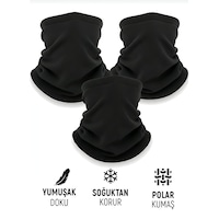 Qu-tex Qulothes 3 Lü Kombin Set Termal Polar Soğuk Geçirmez Bere & Boyunluk Unisex Kışlık Ayarlanabilir İp Siyah Qu-tex Qulothes 3 Lü Kombin Set Termal Polar Soğuk Geçirmez Bere & Boyunluk Unisex Kışlık Ayarlanabilir İp Siyah