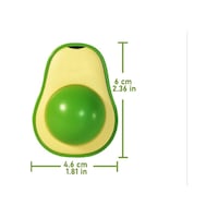 Eft Pet Avokado Catnip Avokado Kedi Çimi Topu Avokado Kedi Nanesi Oyuncağı Eft Pet Avokado Catnip Avokado Kedi Çimi Topu Avokado Kedi Nanesi Oyuncağı