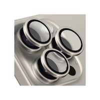 Buff Apple Uyumlu iPhone 15 Pro Max / 15 Pro Titanyum Kamera Lens Koruyucu Gri Buff Apple Uyumlu iPhone 15 Pro Max / 15 Pro Titanyum Kamera Lens Koruyucu Gri